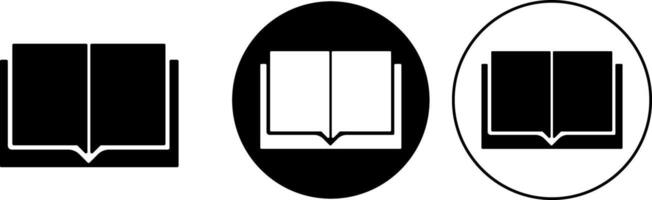 Open books sign. Including read. open book reading knowledge. Textbook symbol. journal literature business signs vector