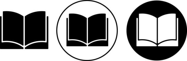 Open books sign. Including read. open book reading knowledge. Textbook symbol. journal literature business. Education concept vector
