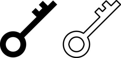 Key icon. access account login password. house key sign. security symbol. interface app icons vector