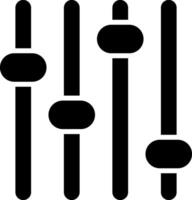 Equalizer icon set. Media player with sound waves. Volume level symbols. Music frequency. Abstract digital equalizers music vector