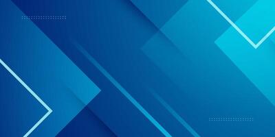 Abstract blue overlap square background. Simple and trendy shapes overlap papercut pattern design. vector