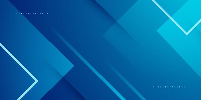 Abstract blue overlap square background. Simple and trendy shapes overlap papercut pattern design.