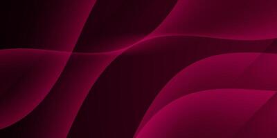 Abstract dark red overlap wave realistic design background. Trendy shapes wave element background. vector