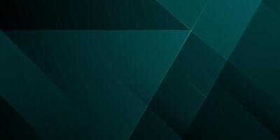 Abstract dark green triangle overlap background. Simple papercut pattern design with shadow and lights. vector