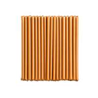 Textured Background of Orange Wavy Lines from a Roll of Clay or Modeling Material png