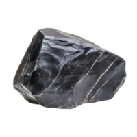 Natural Dark Stone with Unique Texture and Color on for Design Use png