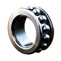 Metallic Ball Bearing with Smooth Surface and Reflective Finish for Engineering Use png