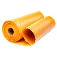 Roll of Bright Yellow Textured Material for Crafting, Renovatind Design Projects png