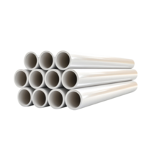 White Pipe Arrangement Light Background for Constructind Design Projects png