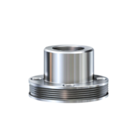 Metallic Flange Component for Industrial Engineering and Mechanical Applications png