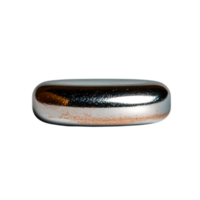 Metallic Silver Object with Smooth Surface on for Creative Use png