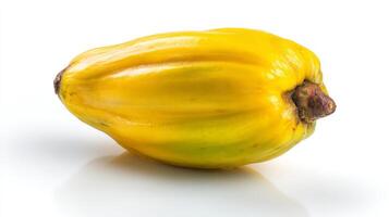 Ripe Papaya Isolated on White Background photo