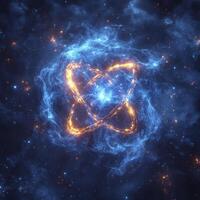 An image of a star in space photo