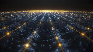 Abstract background of a network of lines photo