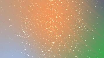 Glowing Particles Floating on Gradient Background Motion Graphic video