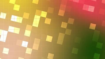Abstract Gradient Background with Geometric Square Pattern Animation video