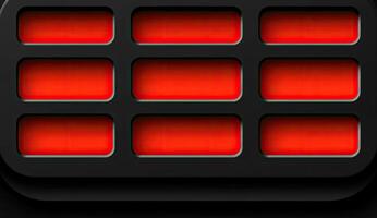 Abstract rectangular display photo