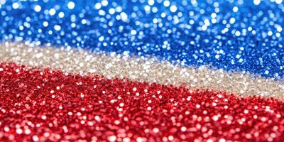 Patriotic Glitter Background photo