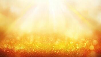 Golden Light Background photo