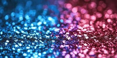 Vibrant, Shimmering Glitter photo