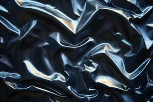 Dynamic Abstract Metallic Waves for Modern Design and Art Projects photo