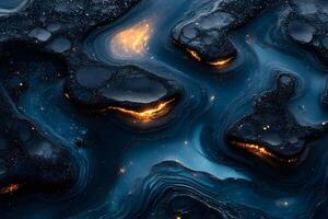 Abstract Molten Lava and Liquid Texture for Modern Art and Design Projects photo