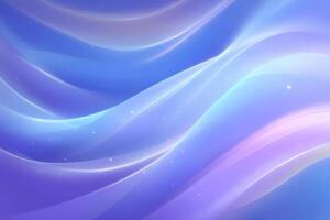 Waves of blue and purple flow across the canvas, creating a tranquil abstract design. The gentle gradients and soft light enhance the calming effect, suitable for various digital applications. photo