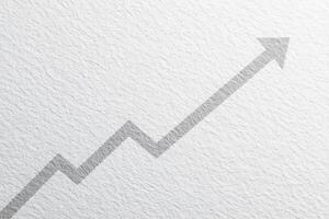A clear upward trend line illustrates a pattern of growth and improvement, symbolizing a positive trajectory in financial results. This representation signifies progress and achievement in goals. photo