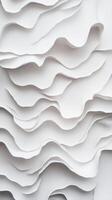 Abstract Paper Waves A Modern Architectural Design photo