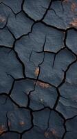 A Striking Visual of Cracked Earth, Capturing the Impact of Drought photo