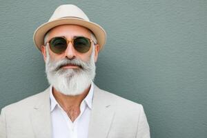 Distinguished Senior Man in Timeless Style 2 photo