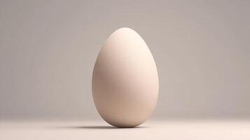 A Solitary Egg A Simple and Elegant Still Life photo