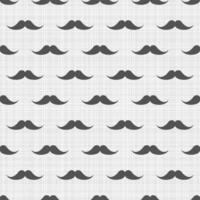 seamless pattern with mustaches vector