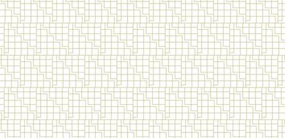 Seamless and Minimal Geometric Pattern Design with golden line and shape vector