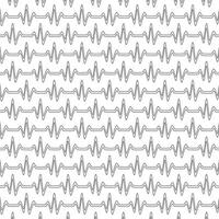 Seamless geometric pattern design in black and white vector