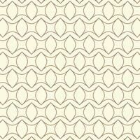 Geometric pattern with golden color line and shape. vector