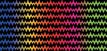 Seamless sound waveform pattern for music players, podcasts, editors, voice messages in social media chats, voice assistant, and dictaphone illustration vector