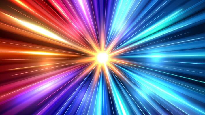 Vibrant Light Streaks, Dynamic Motion Blur in Long Exposure