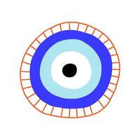 Eye evil turkish bead abstract vector