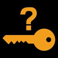Key not in vehicle simple sign of car dashboard engine light sign alert vector
