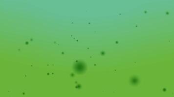 soft green and teal gradient background with floating blurred bokeh particles Ideal for nature themed designs wellness branding digital art and modern abstract concepts for events and marketing video