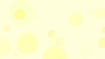 Light yellow abstract background with soft floating bubbles and circular shapes Ideal for celebration themes festive invitations digital designs branding and elegant minimalist projects video