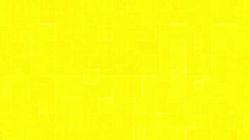 Yellow abstract animation with faint rectangular shapes suitable for digital backgrounds social media graphics web design and modern artwork video