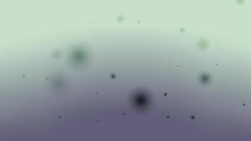 Aesthetic green and dark blue gradient with floating blurred particles creating a mysterious and dreamy look Perfect for digital art elegant designs and futuristic branding video