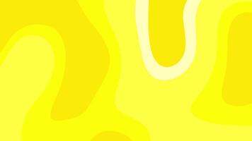 Yellow background with a white shape Suitable for business presentations social media posts invitations or minimalist design projects Perfect for modern and clean designs video