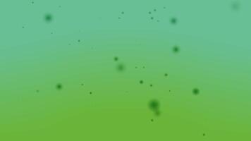 soft green and blue gradient background with floating bokeh particles Ideal for fresh nature themed designs eco branding wellness concepts or Earth Day promotions providing a clean and modern look video