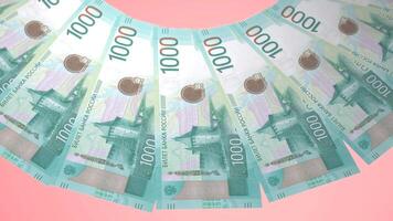 AA Heavenly Looping Design Ruble Curency of Russia video