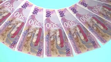 31 Serene Looping Design Rial Curency of Qatar video