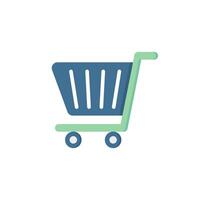 A sleek, modern shopping cart icon ideal for ecommerce websites and apps. It enhances user experience and guides customers through purchases, making shopping enjoyable and efficient vector