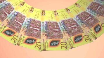 Mystical Looping Design Tala Curency of Samoa w video